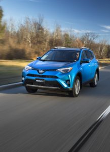 The 2016 RAV4 Hybrid got a shout-up for its styling during my test -- but not from me. 