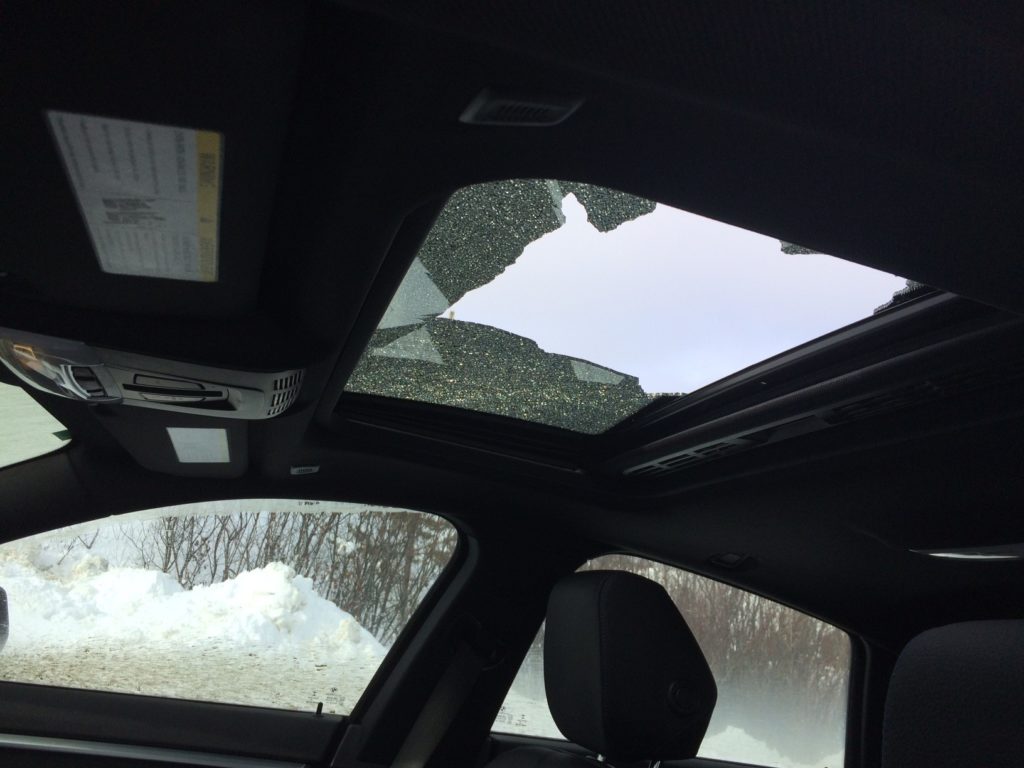 The mystery of the exploding sunroof