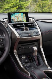 The centre stack. Lots of controls here. 