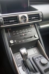 The centre stack/console takes up an enormous amount of precious cabin space. 